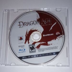 Dragon Age: Origins for PlayStation - - Red and White